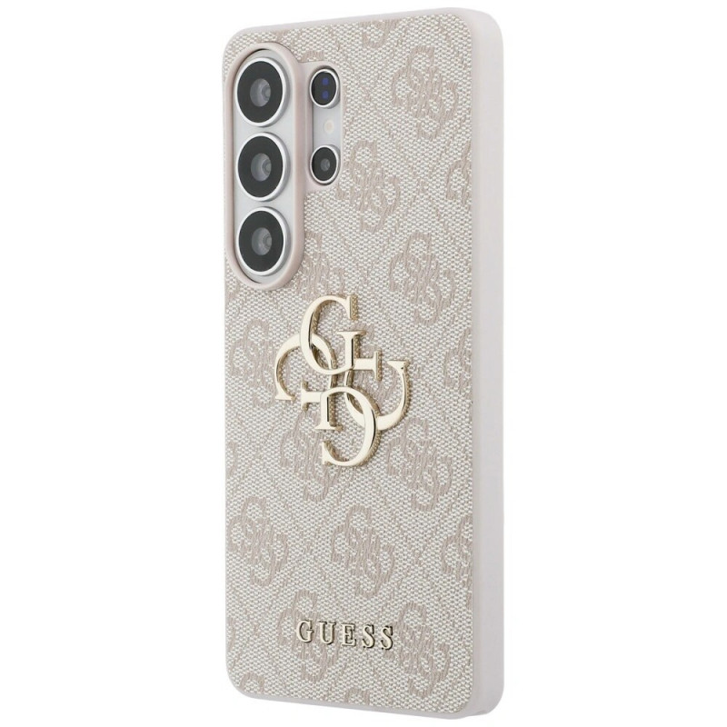 Θήκη Guess GUE005337 4G Big Metal Logo Hard Case για Samsung Galaxy S26 Ultra, ροζ