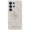 Θήκη Guess GUE005337 4G Big Metal Logo Hard Case για Samsung Galaxy S26 Ultra, ροζ