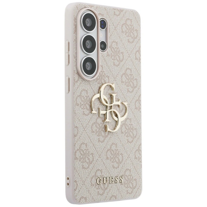 Θήκη Guess GUE005337 4G Big Metal Logo Hard Case για Samsung Galaxy S26 Ultra, ροζ