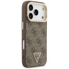 Θήκη Guess 4G PU Triangle Logo & Stand Camera MagSafe για Apple iPhone 18 Pro Max / 17 Pro Max, καφέ