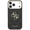 Θήκη Guess 4G Big 4G Classic Logo Big Strap Metal Buttons με λουρί για Apple iPhone 18 Pro Max / 17 Pro Max, μαύρη