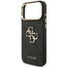 Θήκη Guess 4G Big 4G Classic Logo Big Strap Metal Buttons με λουράκι για Apple iPhone 18 Pro / 17 Pro, μαύρη