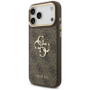 Θήκη Guess 4G Big 4G Classic Logo Big Strap Metal Buttons με λουρί για Apple iPhone 18 Pro Max / 17 Pro Max, καφέ