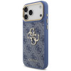 Θήκη Guess 4G Big 4G Classic Logo Big Strap Metal Buttons με λουρί για Apple iPhone 18 Pro Max / 17 Pro Max, μπλε