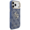 Θήκη Guess 4G Big 4G Classic Logo Big Strap Metal Buttons με λουρί για Apple iPhone 18 Pro Max / 17 Pro Max, μπλε