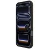 Θήκη MagSafe από δερματίνη με σχέδιο Grill Pattern και σετ θήκης καρτών Mercedes-Benz για Apple iPhone 18 Pro Max / 17 Pro Max, καμηλό