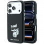 Θήκη Karl Lagerfeld Smooth Choupette Sketch MagSafe για Apple iPhone 18 Pro Max / 17 Pro Max, μαύρη