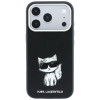 Θήκη Karl Lagerfeld Smooth Choupette Sketch MagSafe για Apple iPhone 18 Pro Max / 17 Pro Max, μαύρη