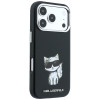 Θήκη Karl Lagerfeld Smooth Choupette Sketch MagSafe για Apple iPhone 18 Pro Max / 17 Pro Max, μαύρη