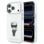 Θήκη Karl Lagerfeld IML Ikonik Sketch Print MagSafe για Apple iPhone 18 Pro Max / 17 Pro Max, Μπεζ (KLD22794)