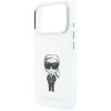 Θήκη Karl Lagerfeld IML Ikonik Sketch Print MagSafe για Apple iPhone 18 Pro Max / 17 Pro Max, Μπεζ (KLD22794)