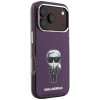Θήκη Karl Lagerfeld IML Ikonik Sketch Print MagSafe για Apple iPhone 18 Pro / 17 Pro, Burgundy