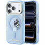 Θήκη Karl Lagerfeld Peekaboo Logo MagSafe για Apple iPhone 18 Pro Max / 17 Pro Max, μπλε