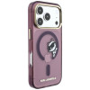 Θήκη Karl Lagerfeld Peekaboo Logo MagSafe για Apple iPhone 18 Pro / 17 Pro, Burgundy