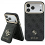Θήκη Guess 4G με πορτοφόλι, MagSafe, για Apple iPhone 18 Pro Max / 17 Pro Max, μαύρη