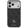 Θήκη Guess 4G με πορτοφόλι, MagSafe, για Apple iPhone 18 Pro Max / 17 Pro Max, μαύρη