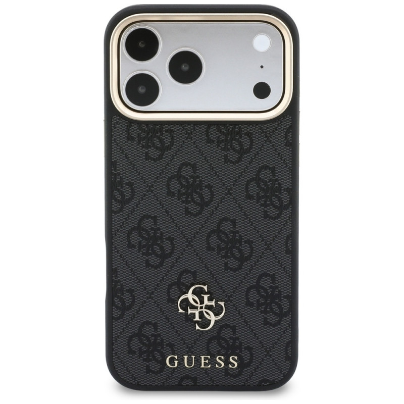 Θήκη Guess 4G με πορτοφόλι, MagSafe, για Apple iPhone 18 Pro Max / 17 Pro Max, μαύρη