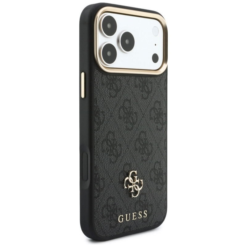 Θήκη Guess 4G με πορτοφόλι, MagSafe, για Apple iPhone 18 Pro Max / 17 Pro Max, μαύρη