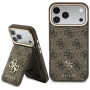 Θήκη Guess 4G με Πορτοφόλι, MagSafe, για Apple iPhone 18 Pro Max / 17 Pro Max, καφέ