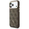 Θήκη Guess 4G με πορτοφόλι και λουράκι, MagSafe, για Apple iPhone 18 Pro Max / 17 Pro Max, καφέ