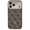 Θήκη Guess 4G με πορτοφόλι και λουράκι, MagSafe, για Apple iPhone 18 Pro Max / 17 Pro Max, καφέ