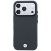 Θήκη BMW Kevlar Metal Logo MagSafe για Apple iPhone 18 Pro / 17 Pro, ανθρακί