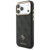 Θήκη Guess 4G με πορτοφόλι και λουράκι, MagSafe, για Apple iPhone 18 Pro / 17 Pro, καφέ