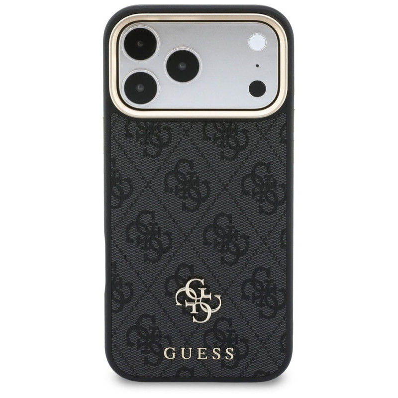 Θήκη Guess 4G με πορτοφόλι και λουράκι, MagSafe, για Apple iPhone 18 Pro / 17 Pro, καφέ