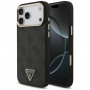 Θήκη Guess 4G Triangle Logo MagSafe για Apple iPhone 18 Pro Max / 17 Pro Max, μαύρο χρυσό