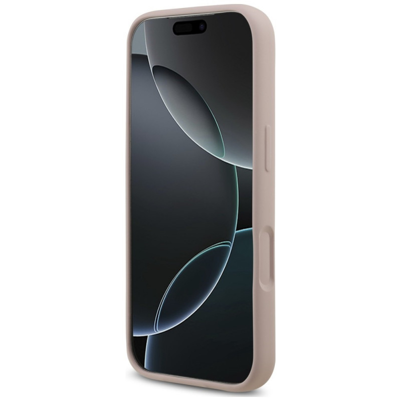 Θήκη Karl Lagerfeld Silicone Karl&Choupette Ring MagSafe για Apple iPhone 18 Pro / 17 Pro, μαύρη