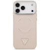 Θήκη Guess Triangle Logo MagSafe για Apple iPhone 18 Pro Max / 17 Pro Max, ροζ