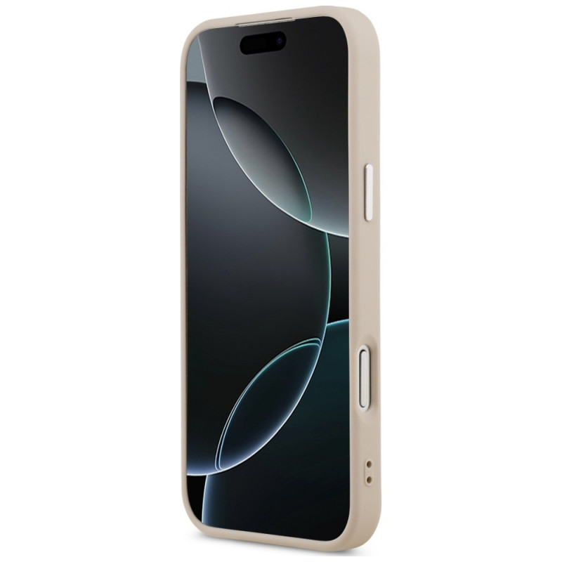 Θήκη Guess Triangle Logo MagSafe για Apple iPhone 18 Pro Max / 17 Pro Max, ροζ