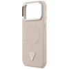 Θήκη Guess Triangle Logo MagSafe για Apple iPhone 18 Pro Max / 17 Pro Max, ροζ