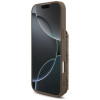 Θήκη crossbody Guess 4G Cardslots & Magnetic Closure για Apple iPhone 18 Pro / 17 Pro, καφέ