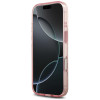 Θήκη MagSafe Guess IML Flower & Tonal Circle για Apple iPhone 18 Pro / 17 Pro, ροζ