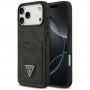 Θήκη τριγωνική με διπλή κάρτα 4G Guess για Apple iPhone 18 Pro Max / 17 Pro Max, μαύρη