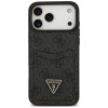Θήκη τριγωνική με διπλή κάρτα 4G Guess για Apple iPhone 18 Pro Max / 17 Pro Max, μαύρη