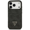 Θήκη τριγωνική Guess 4G Double Card για Apple iPhone 18 Pro / 17 Pro, μαύρη