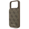 Guess 4G Cardslots & Magnetic Closure Crossbody θήκη για Apple iPhone 18 Pro Max / 17 Pro Max, καφέ
