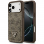 Θήκη Guess 4G Double Card Triangle για Apple iPhone 18 Pro Max / 17 Pro Max, καφέ