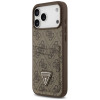 Θήκη Guess 4G Double Card Triangle για Apple iPhone 18 Pro Max / 17 Pro Max, καφέ