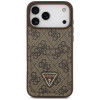 Θήκη Guess 4G Double Card Triangle για Apple iPhone 18 Pro Max / 17 Pro Max, καφέ