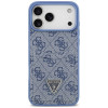 Θήκη τριγωνική Guess 4G Double Card για Apple iPhone 18 Pro Max / 17 Pro Max, μπλε