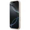 Θήκη τριγωνική με διπλή υποδοχή καρτών 4G Guess για Apple iPhone 18 Pro / 17 Pro, ροζ