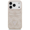 Θήκη Guess 4G Double Card Triangle για Apple iPhone 18 Pro Max / 17 Pro Max, ροζ