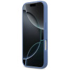 Θήκη τριγωνική με διπλή υποδοχή καρτών 4G Guess για Apple iPhone 18 Pro / 17 Pro, μπλε