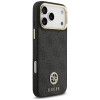 Θήκη MagSafe Guess 4G Strass Logo για Apple iPhone 18 Pro Max / 17 Pro Max, Μαύρη