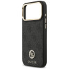 Θήκη MagSafe Guess 4G Strass Logo για Apple iPhone 18 Pro Max / 17 Pro Max, Μαύρη