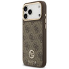 Θήκη Guess 4G Strass Logo MagSafe για Apple iPhone 18 Pro Max / 17 Pro Max, καφέ