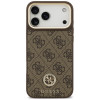 Θήκη Guess 4G Strass Logo MagSafe για Apple iPhone 18 Pro Max / 17 Pro Max, καφέ